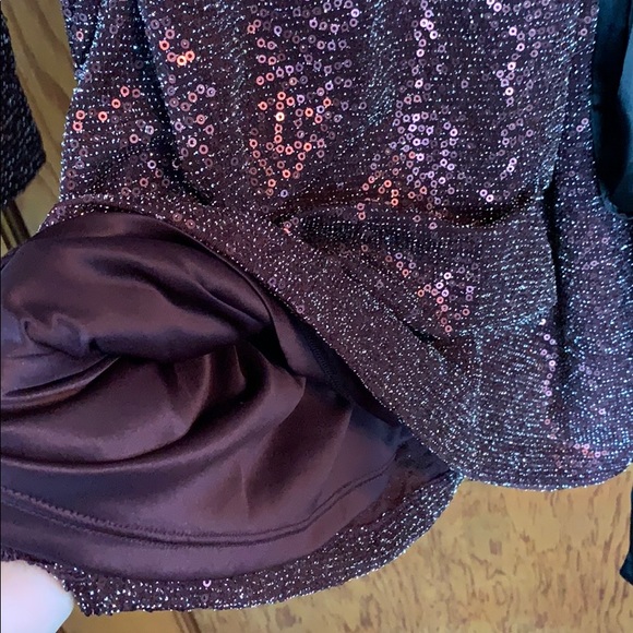 Express Sequin Holiday Dress - Picture 6 of 9